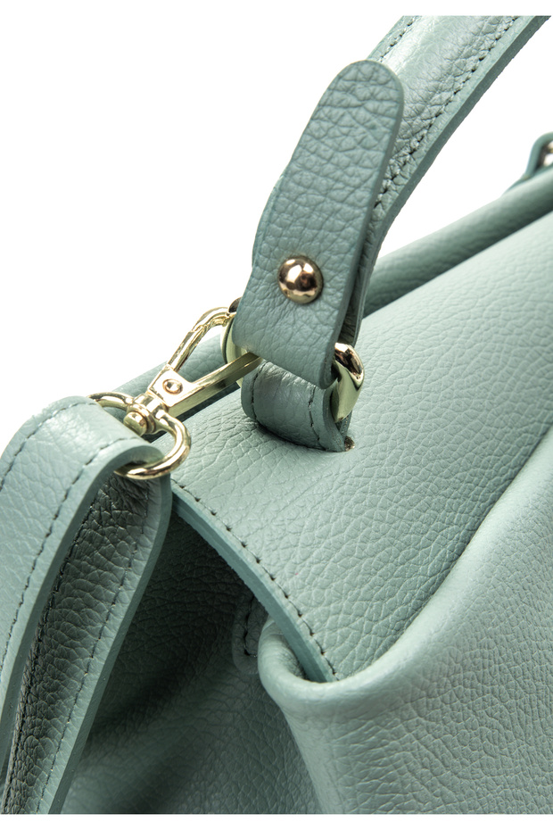 Henkeltasche aus Leder - 4