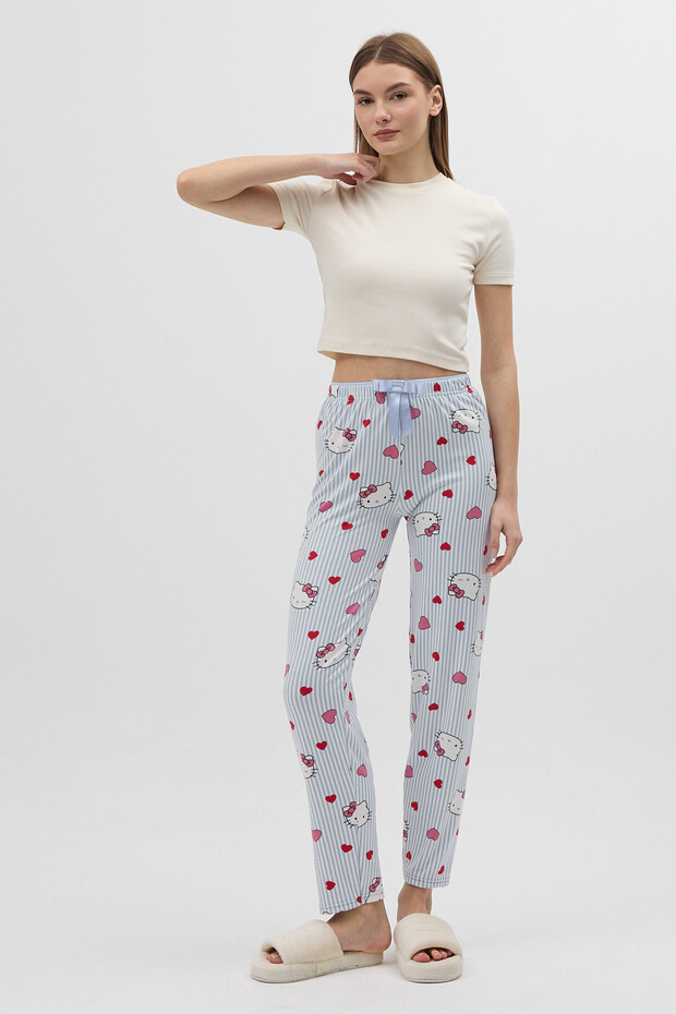 4529 Patterned Pajamas Blue - 7