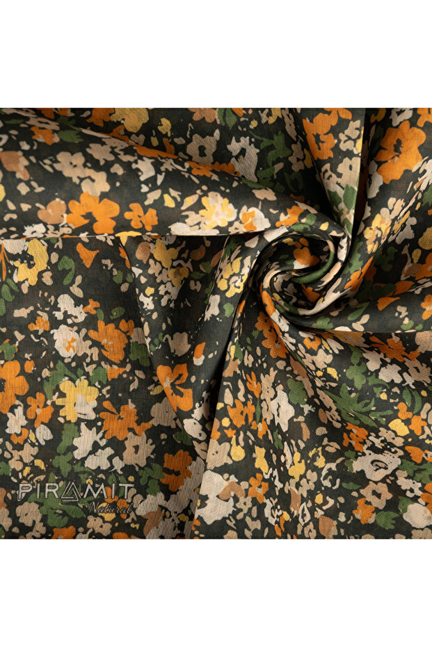 Eșarfă cu model natural - 2