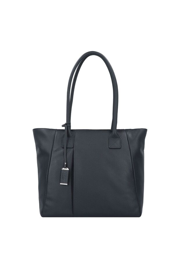 Pure Schultertasche Leder 34 cm