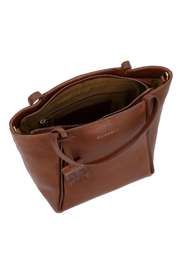 Fine Florence Handtasche Leder 20 cm - 5