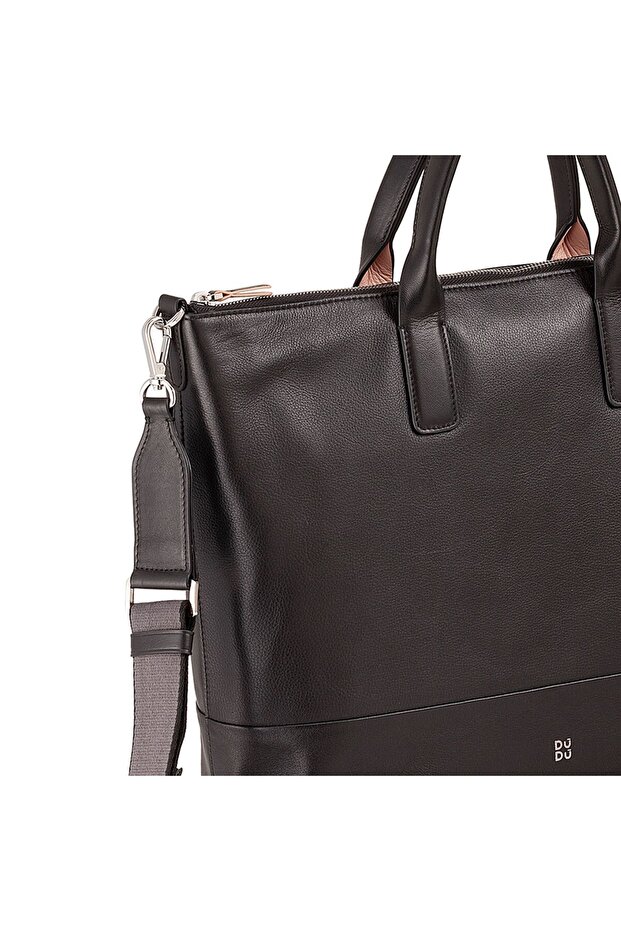 Halmahera Shopper Tasche Leder 40 cm - 3