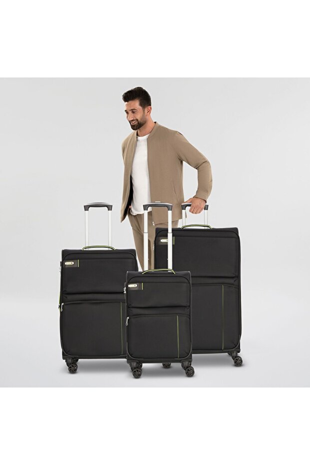 Travel Line 6704 4-Roll-Kofferset 3tlg. - 6