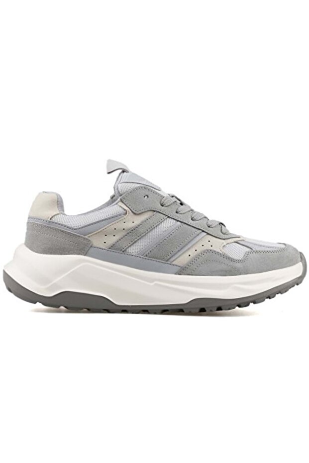 112230235 Eduard Sneaker Men's Leather Shoes Gray