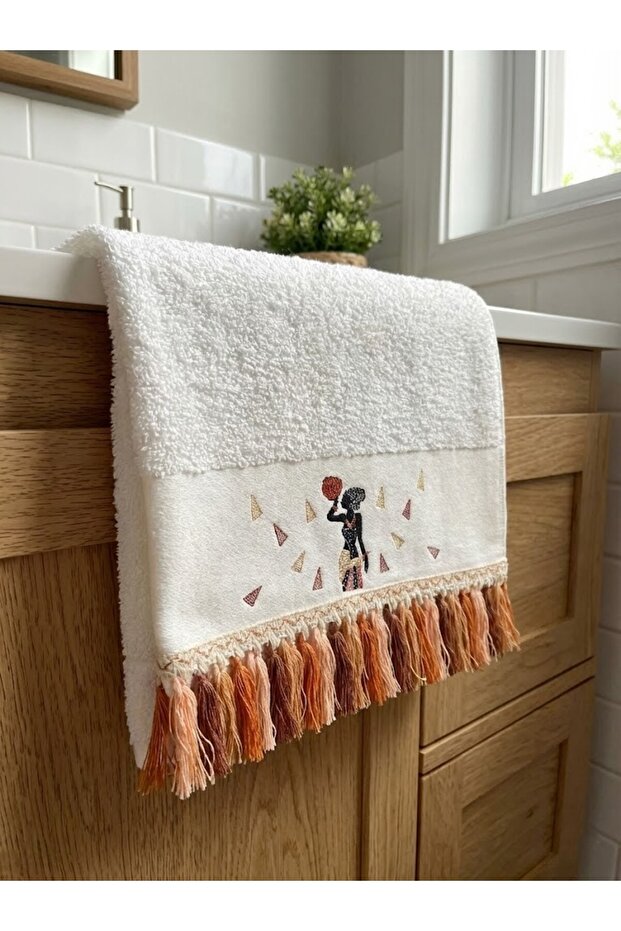 منشفة وجه مزخرفة - 1