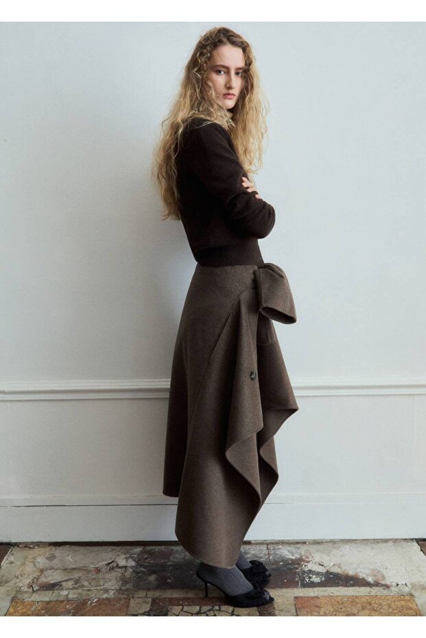 V yaka triko hırka - 2