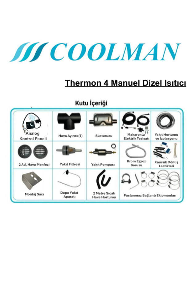 Coolman Webasto Tipi Thermon 4 Manuel (24V) - 5