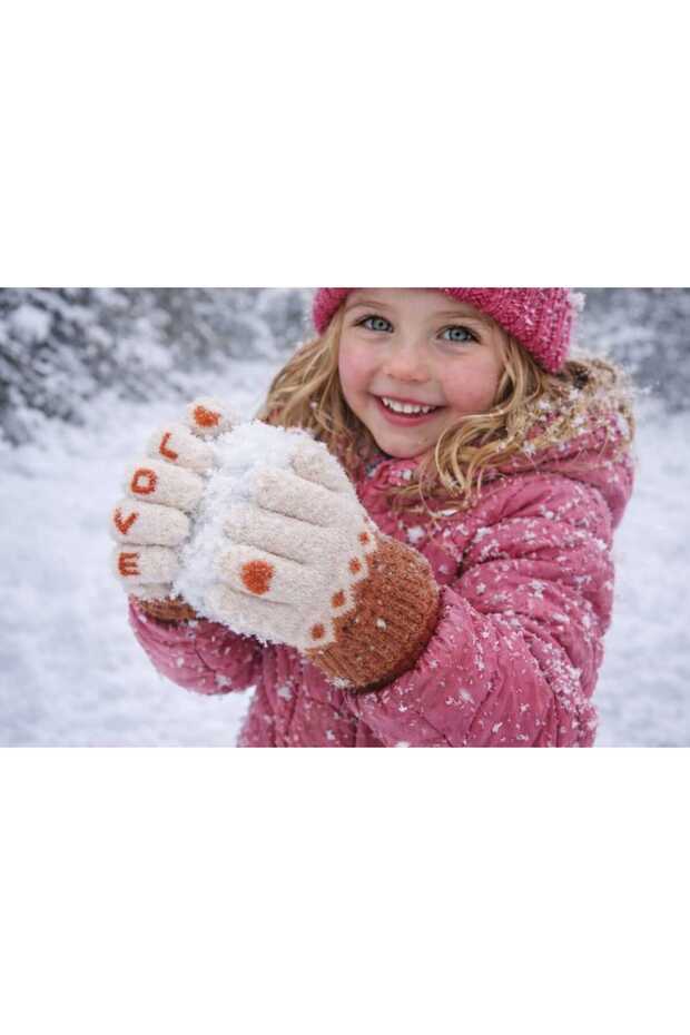 Heart Girl's Gloves