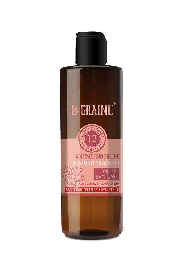 Volumizing and Fullening Almond Shampoo 400 ml