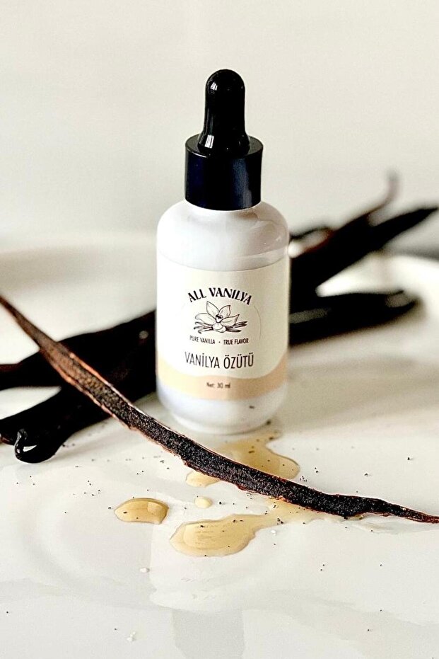 Alkolsüz Vanilya Özütü (Ekstratı) 30ML - 40GR - 1