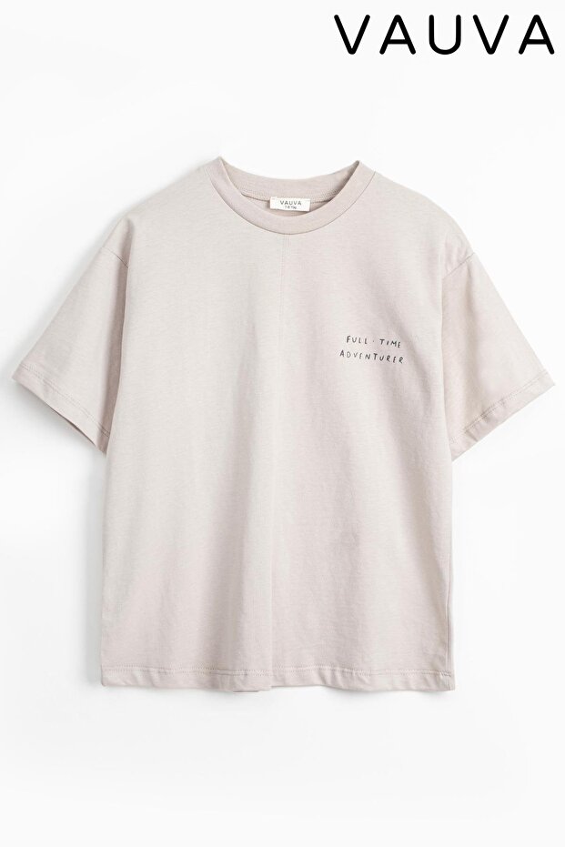 Unisex Comfortable Fit Cotton Printed Children's T-Shirt