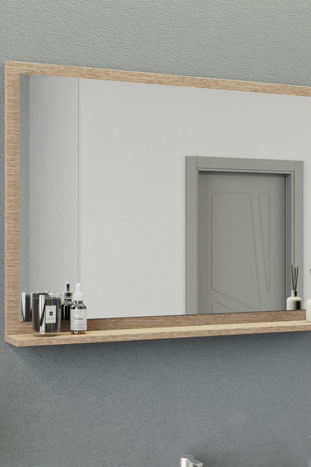 Fix Arya 100 cm Banyo Dolabı Renk Aybe Bej - 7