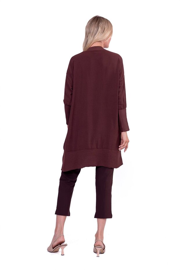 تونيك كاجوال بني اللون - 3