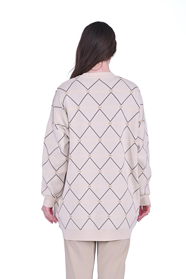 Kristal Triko Tunik VANİLYA - 3