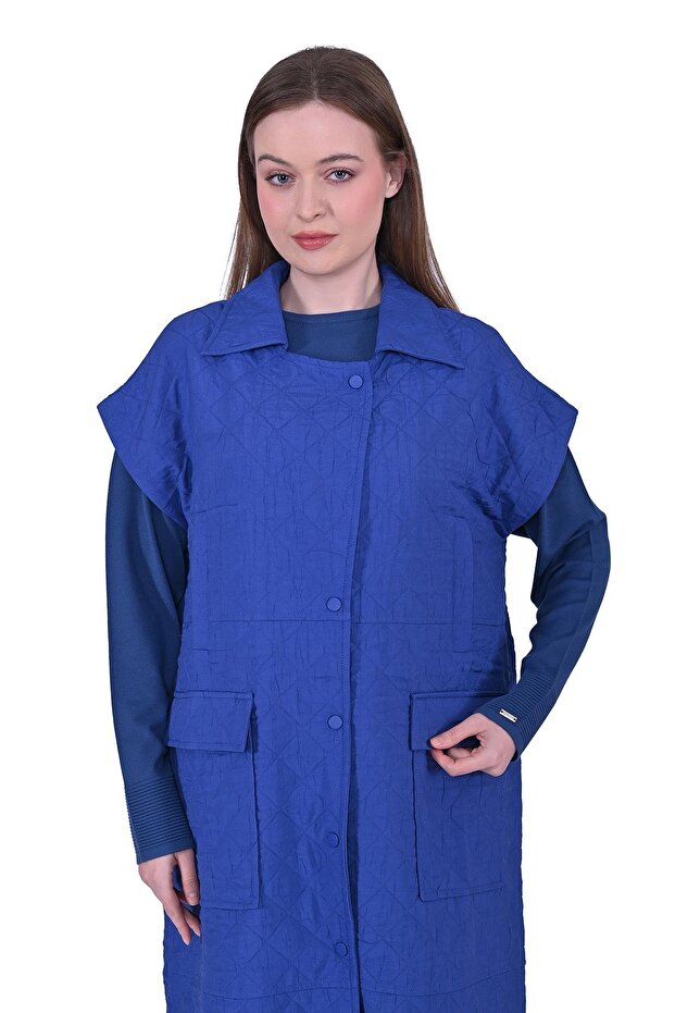 Cepli Kapitone Yelek SAX - 1