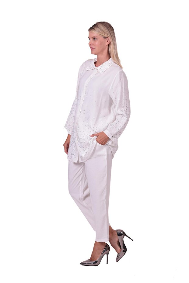 Tensella Gömlek BEYAZ - 2