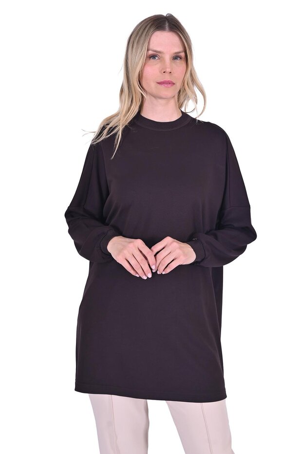 Basıc Tunik KAHVE - 1