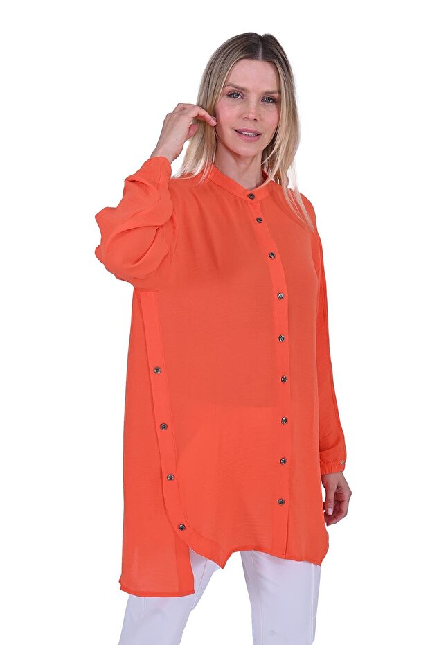 Caz Gömlek ORANJ - 1