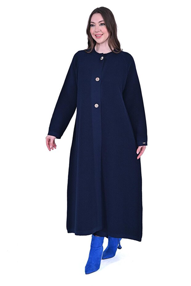 V Triko kap LACİVERT - 2