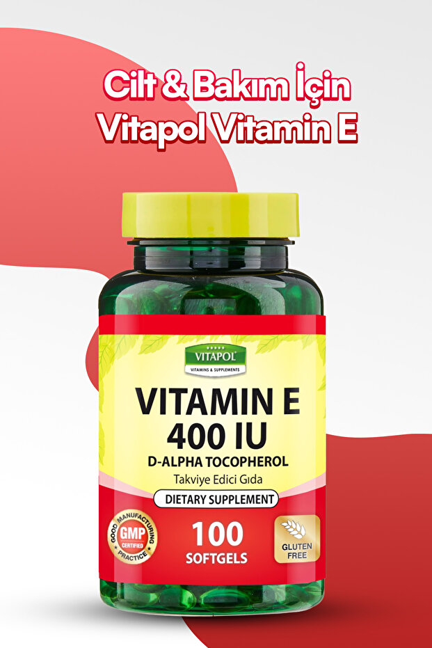 E Vitamini 100 Kapsül Vitamin E 400ıu - 1