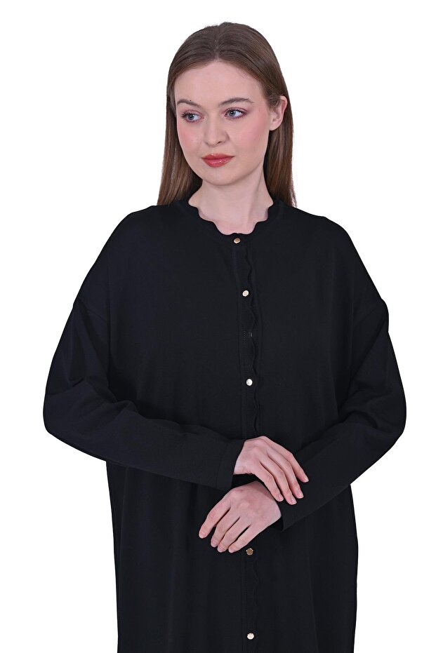 Mevce Triko Hırka SİYAH - 1