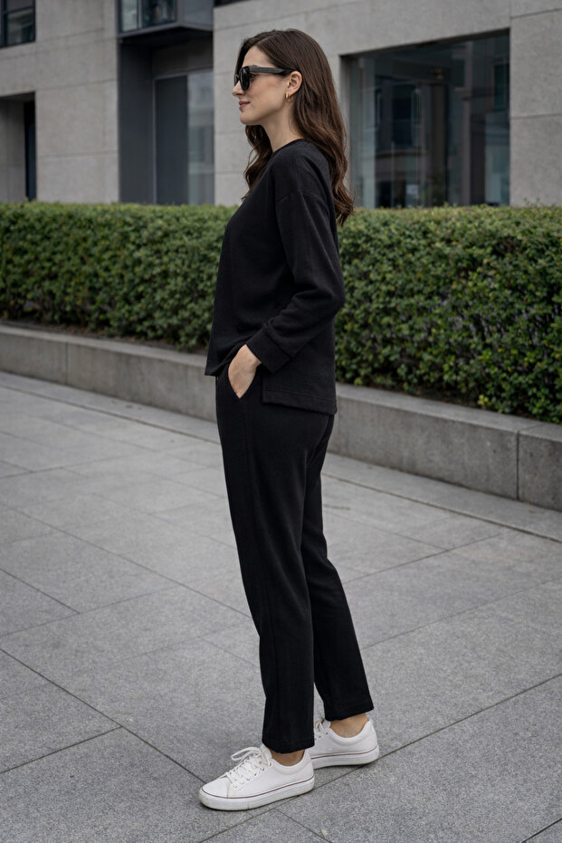 Blouse-Pants Double Set - 2