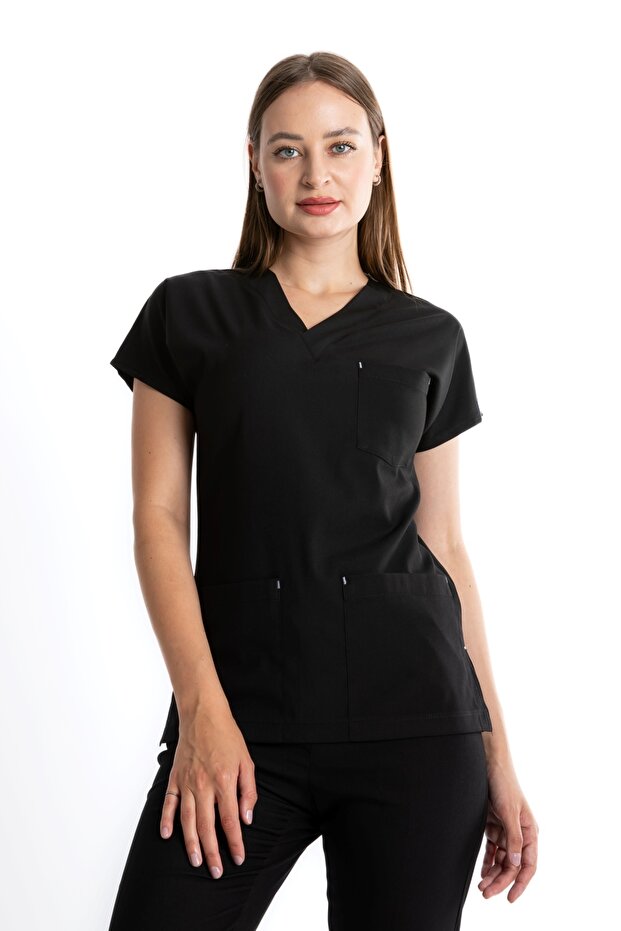 أسود كور فليكس ليكرا أعلى واحد - 2