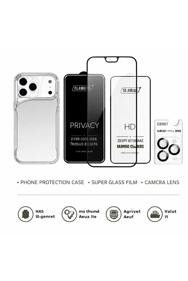 فلاتيك بكج حماية ايفون 17 برو ماكس - 3