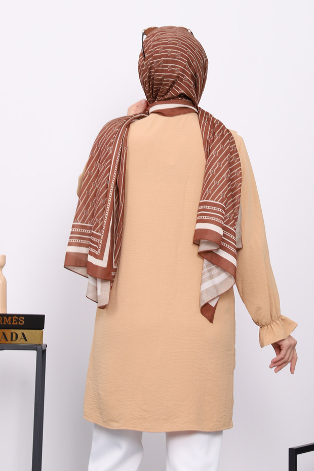 تونيك أيروبين بكشكشة من الأمام - 4