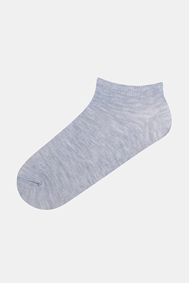 Basic 4 lü Pembe Patik Çorap - 2