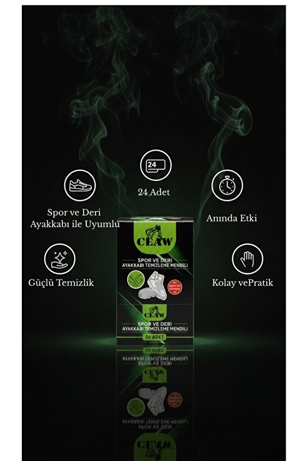 Ayakkabı Temizleme Mendili, Temizleme Havlusu 24 Adet - 5