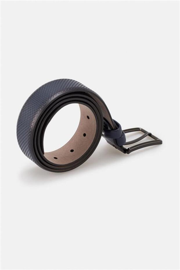 Lacivert Klasik Kemer - 3