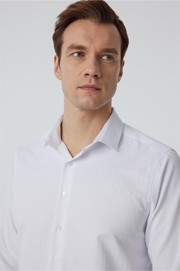 قميص دوبي ذو أساور مربعة الشكل - 2