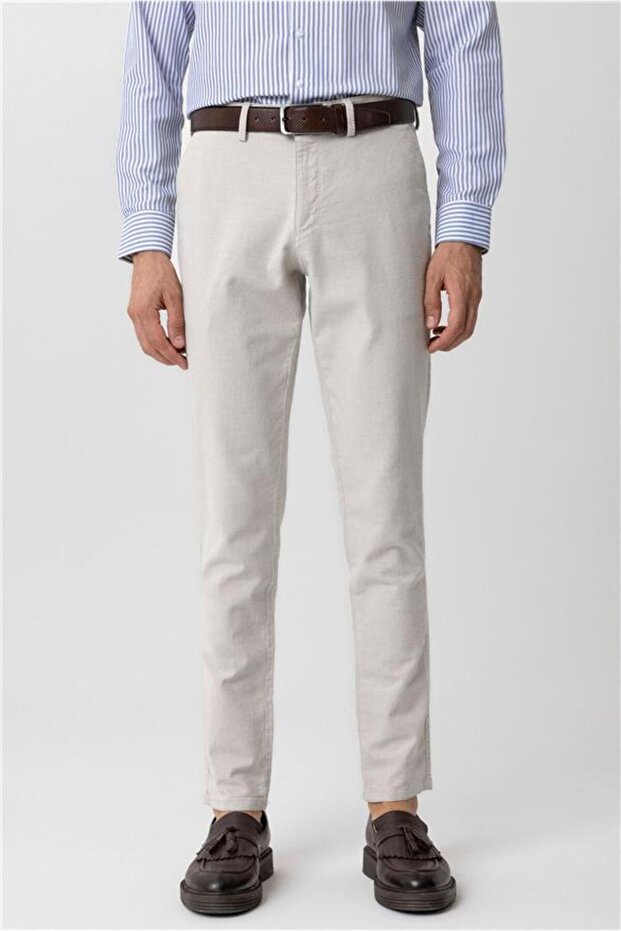 Taş Slim Armürlü Pantolon - 2