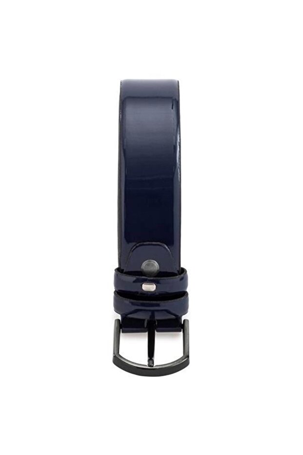 Lacivert Klasik Kemer - 1