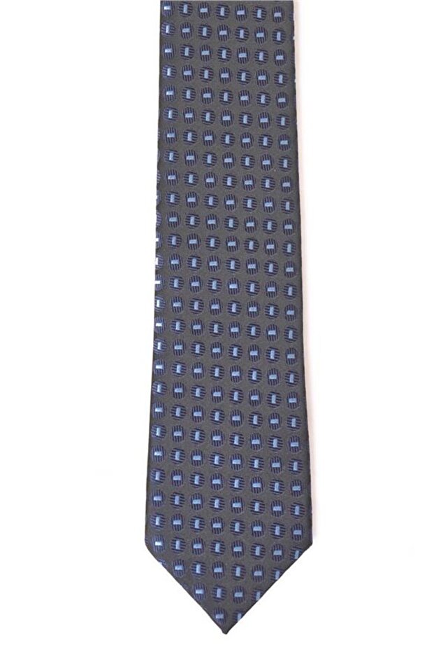 Siyah Baskılı Kravat - 2