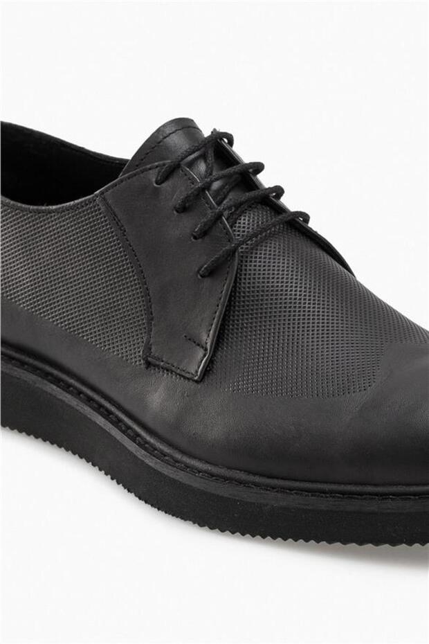 Siyah Klasik Ayakkabı - 5