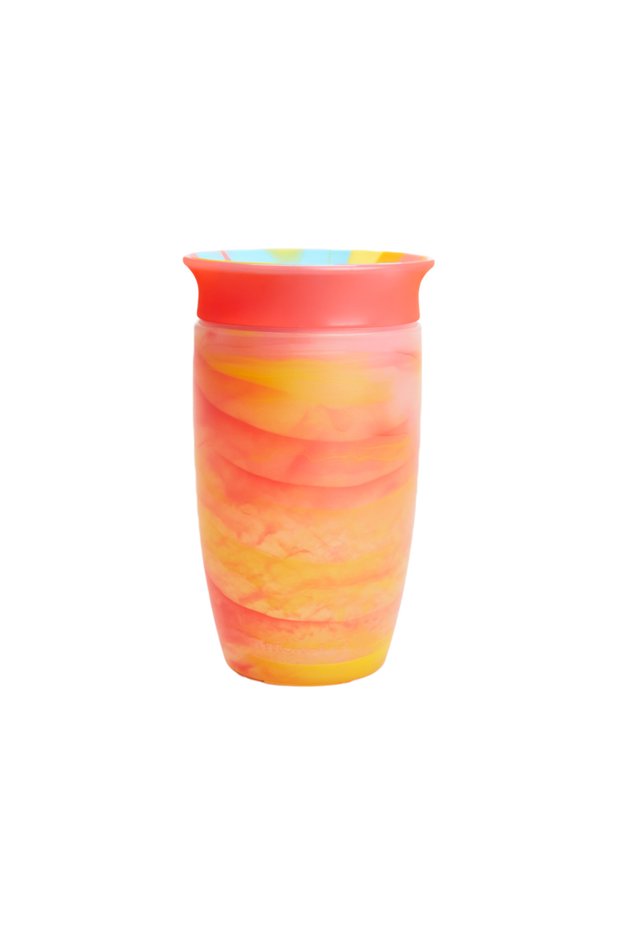 Miracle 360 ° Drinking Cup 12 Months+ | 296 ml | Bpa Free | Red Tropical Pattern