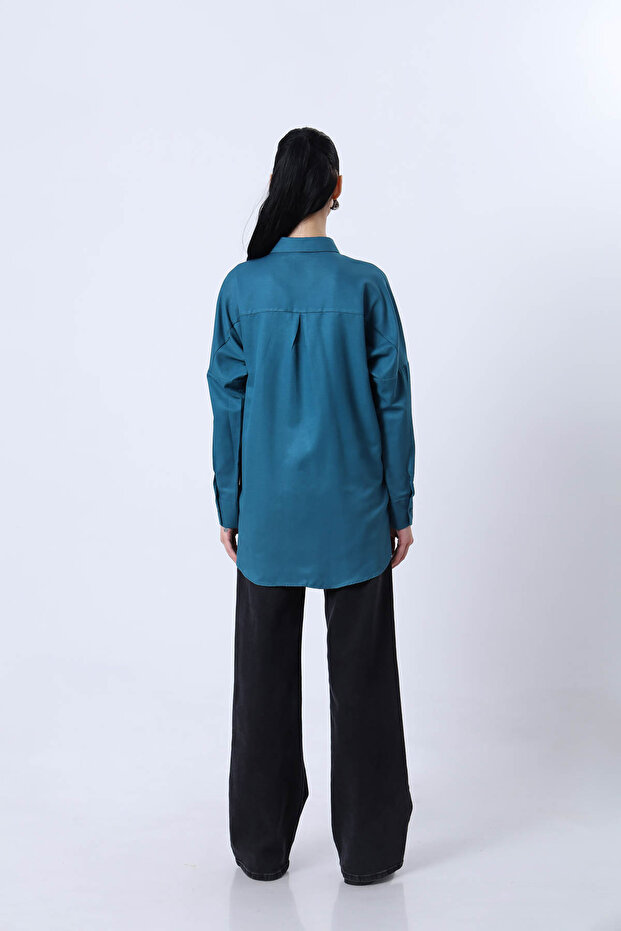 قميص أساسي كبير الحجم - 4