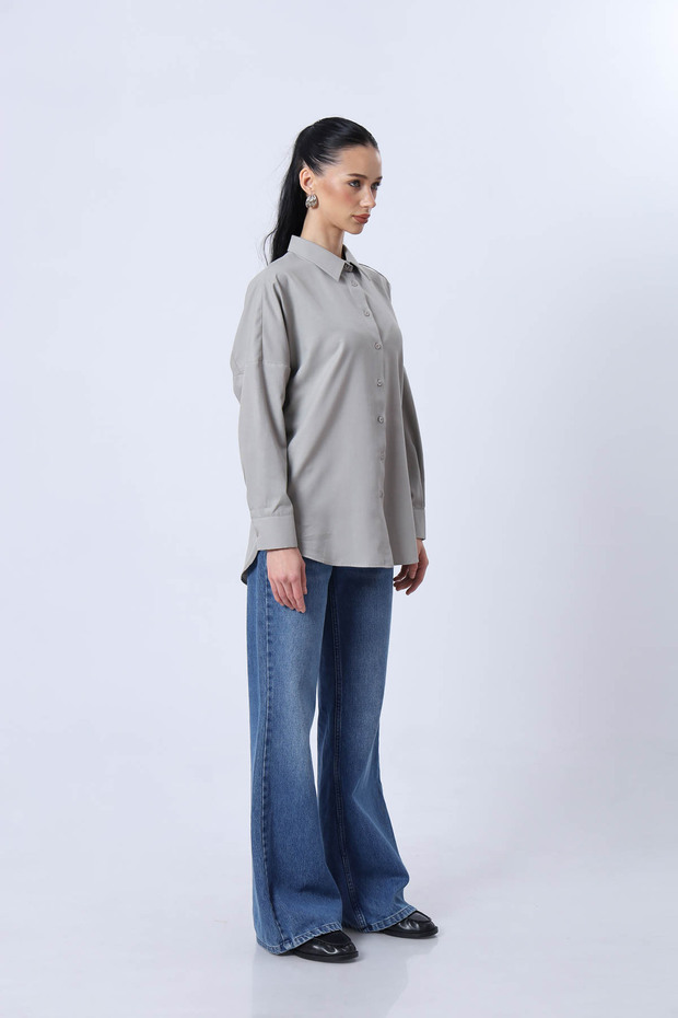 Oversize Basic Shirt - 2