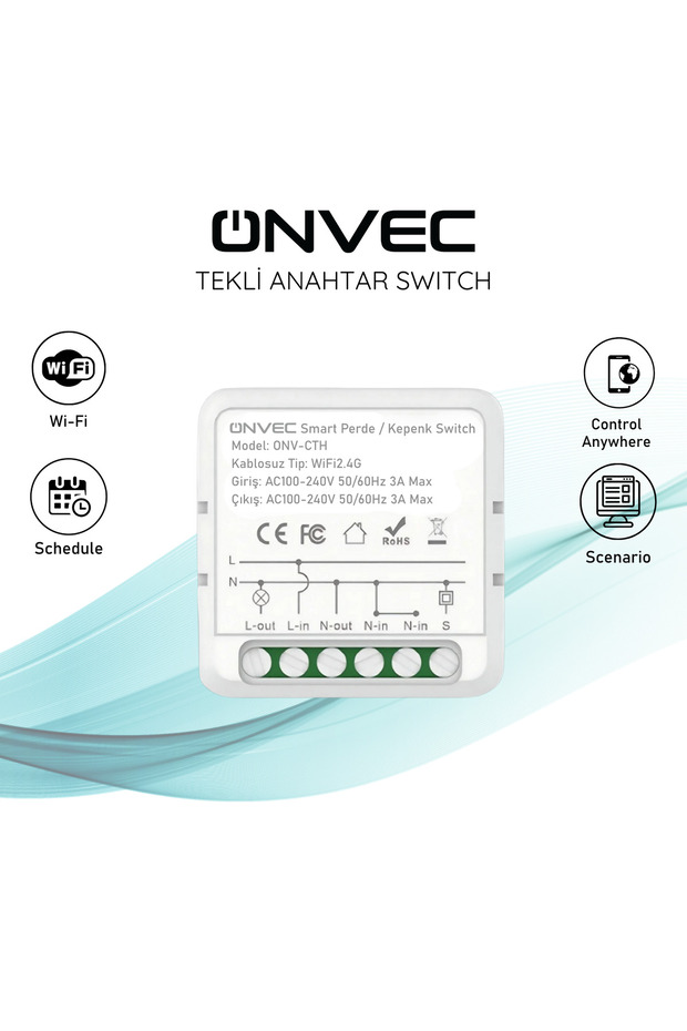 Smart Perde/kepenk Switch - 1