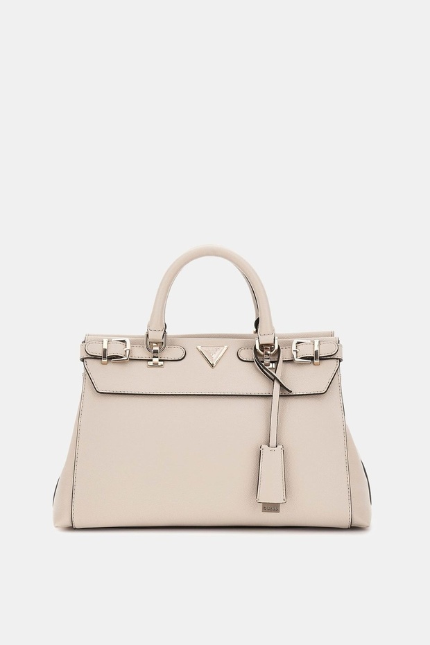 WOMEN'S SHOULDER BAG EBG951105-ALMOND