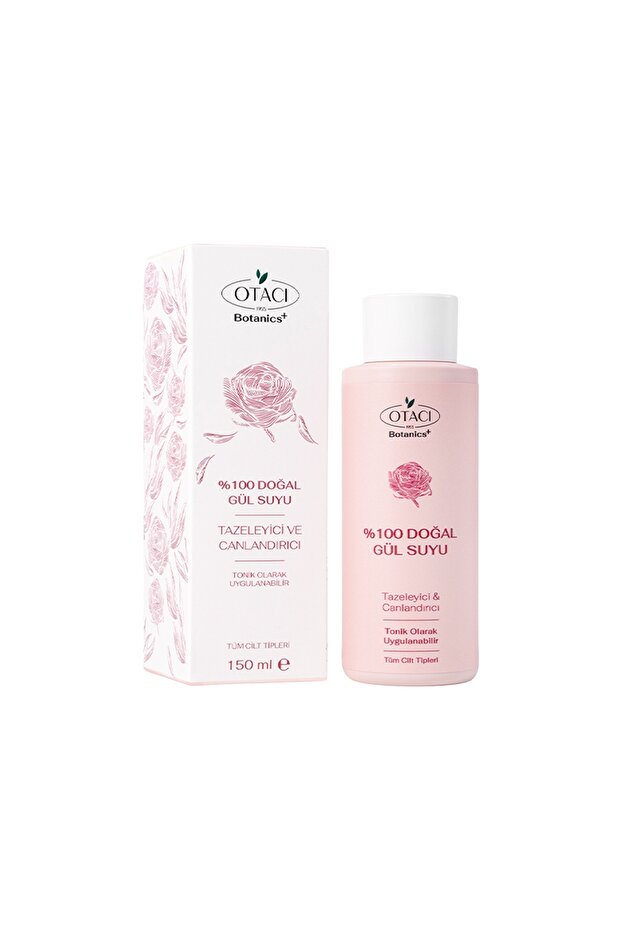 %100 Doğal Gül Suyu 150 ML