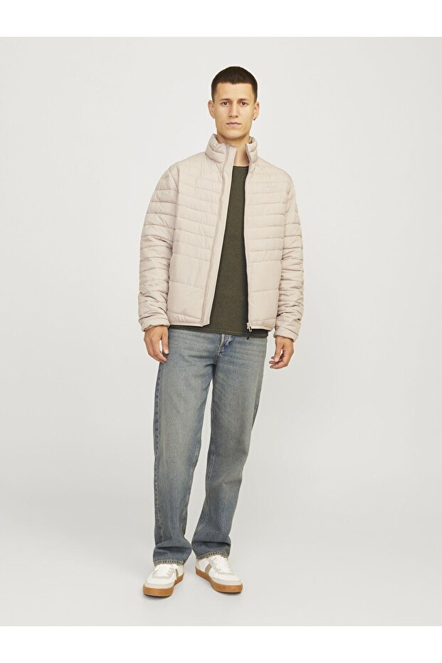 Rundhals ile Strickpullover Rundhals ile Einfarbig Strickpullover - 5