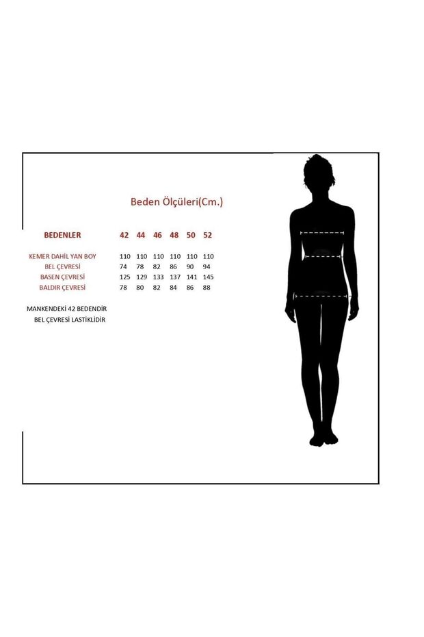 بنطلون منسوج من الفيسكوز منقوش - 6