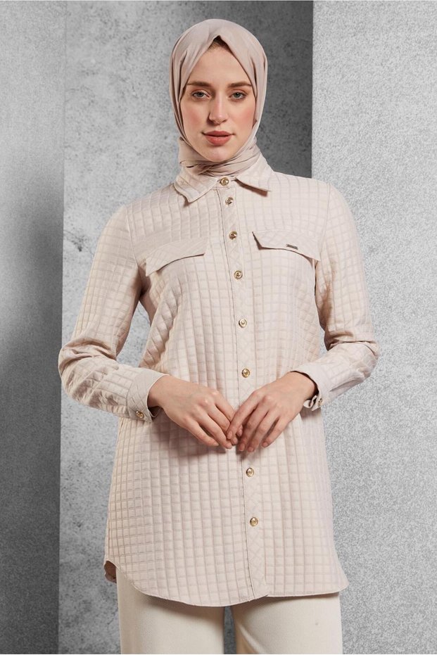 Shirt Collar Tunic 45296