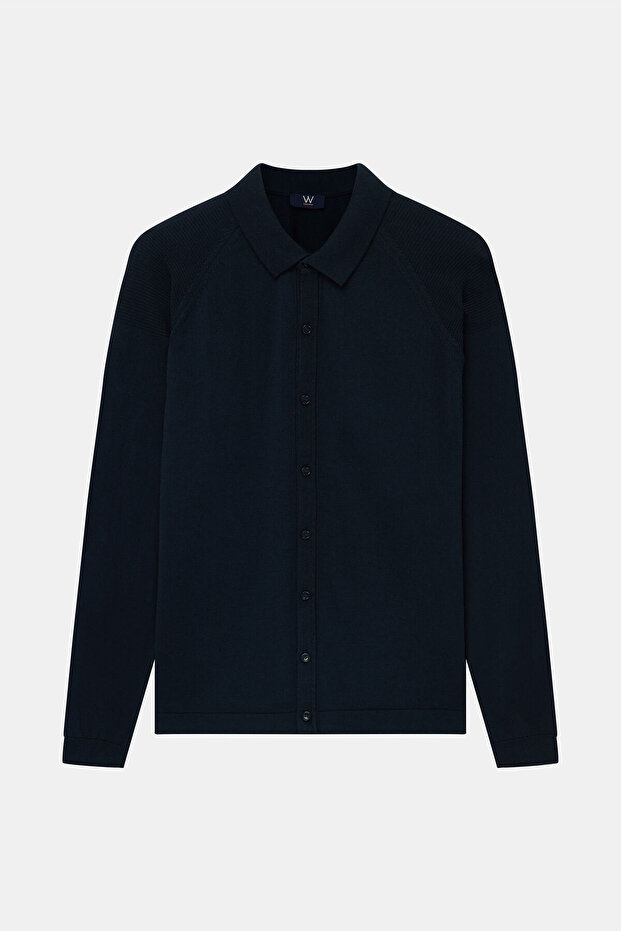 LACİVERT GÖMLEK - 2