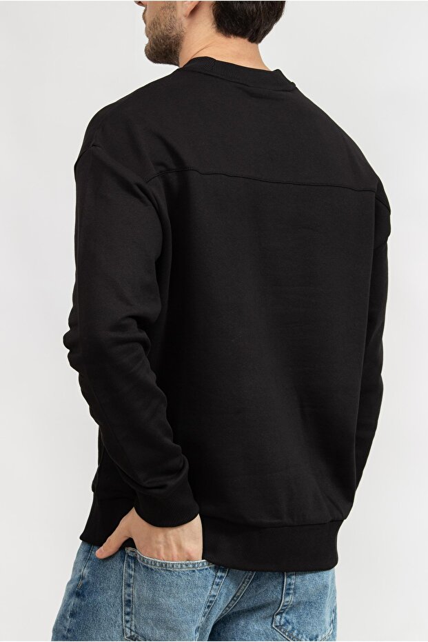 STRUCTURED EMBROIDERY SWEATSHIRT - 2