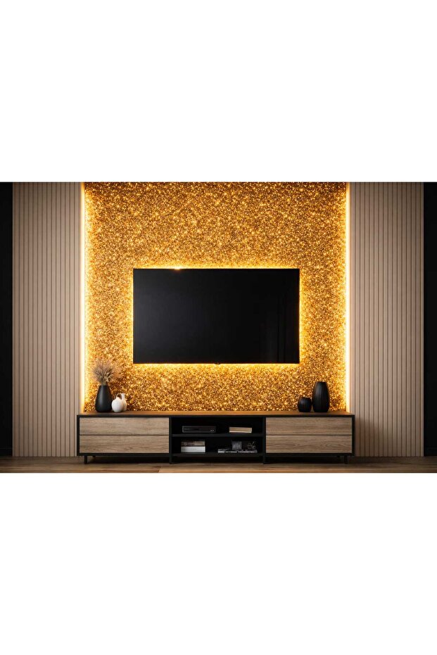 Tetik Walpaper Reflection Simli Rf-a337 Duvar Kağıdı - 1