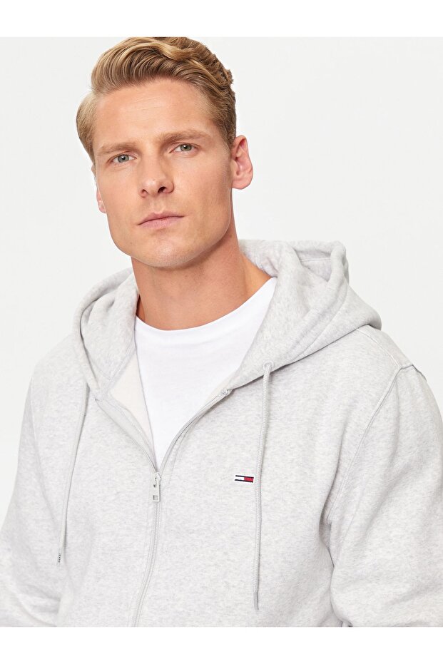 Tjm Reg S Flag Zip Thru pulóver - Kényelmes és cipzáras kialakítás - 3